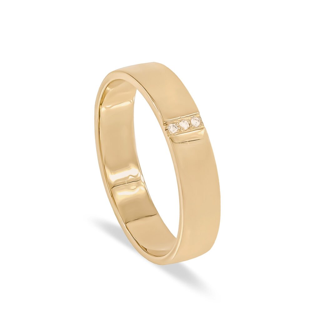Aliança Ouro Amarelo 19,2KT