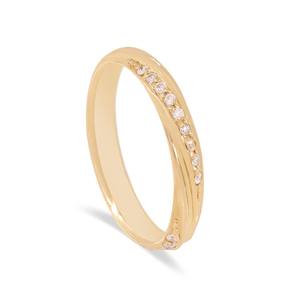 Aliança Ouro Amarelo 19,2KT